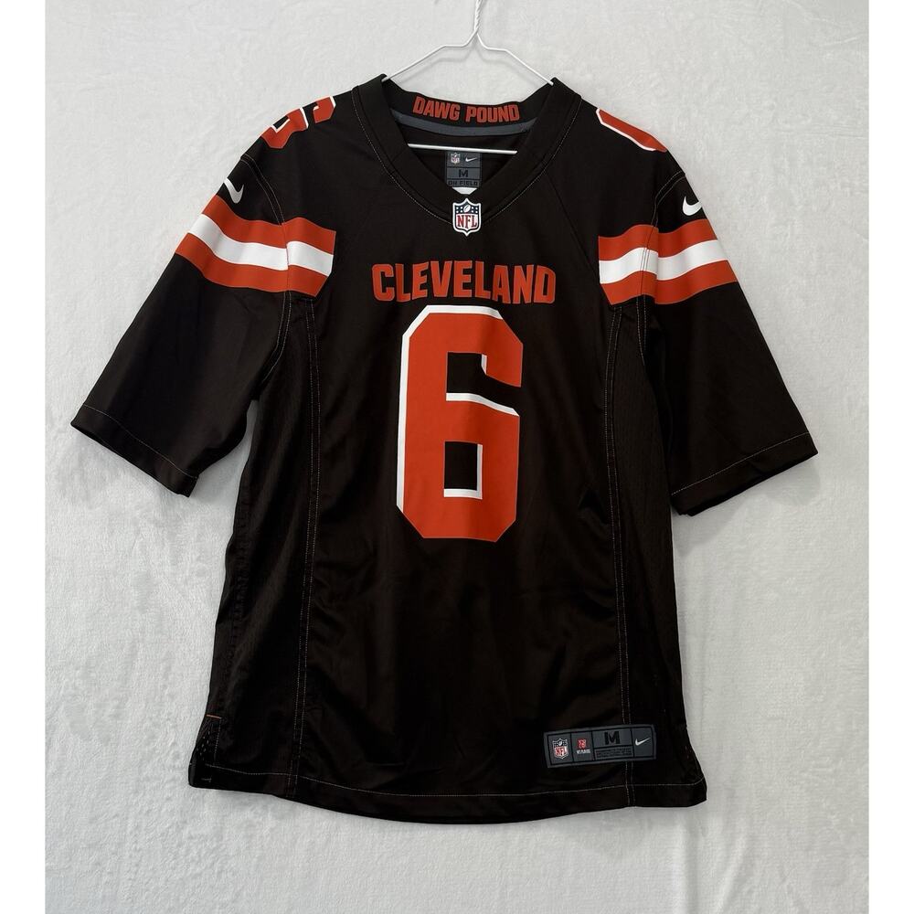 Nike NFL Cleveland Browns Jersey Adult Small #6 Baker Mayfield Size Medium